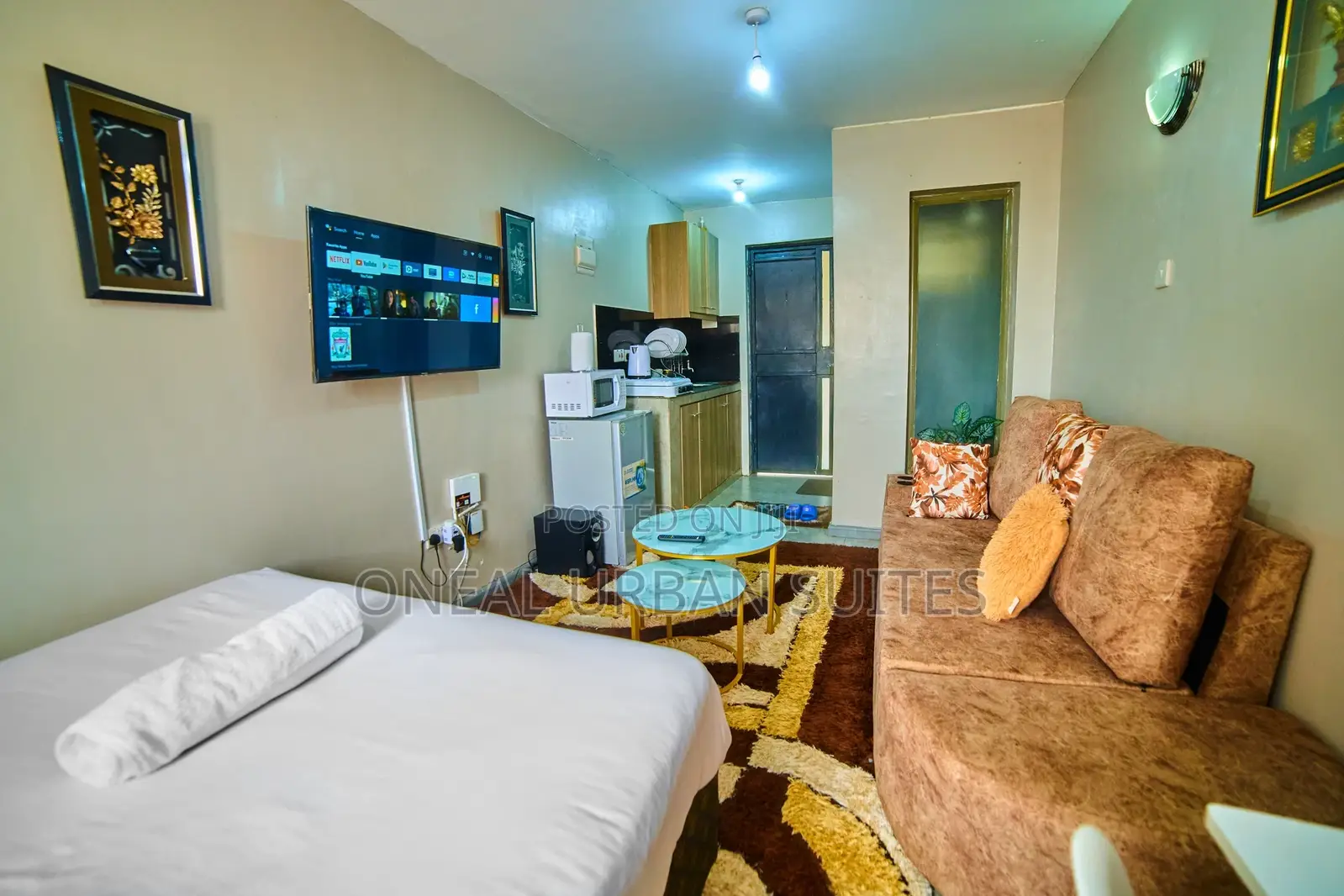 Furnished Studio Apartment in Fedha for rent