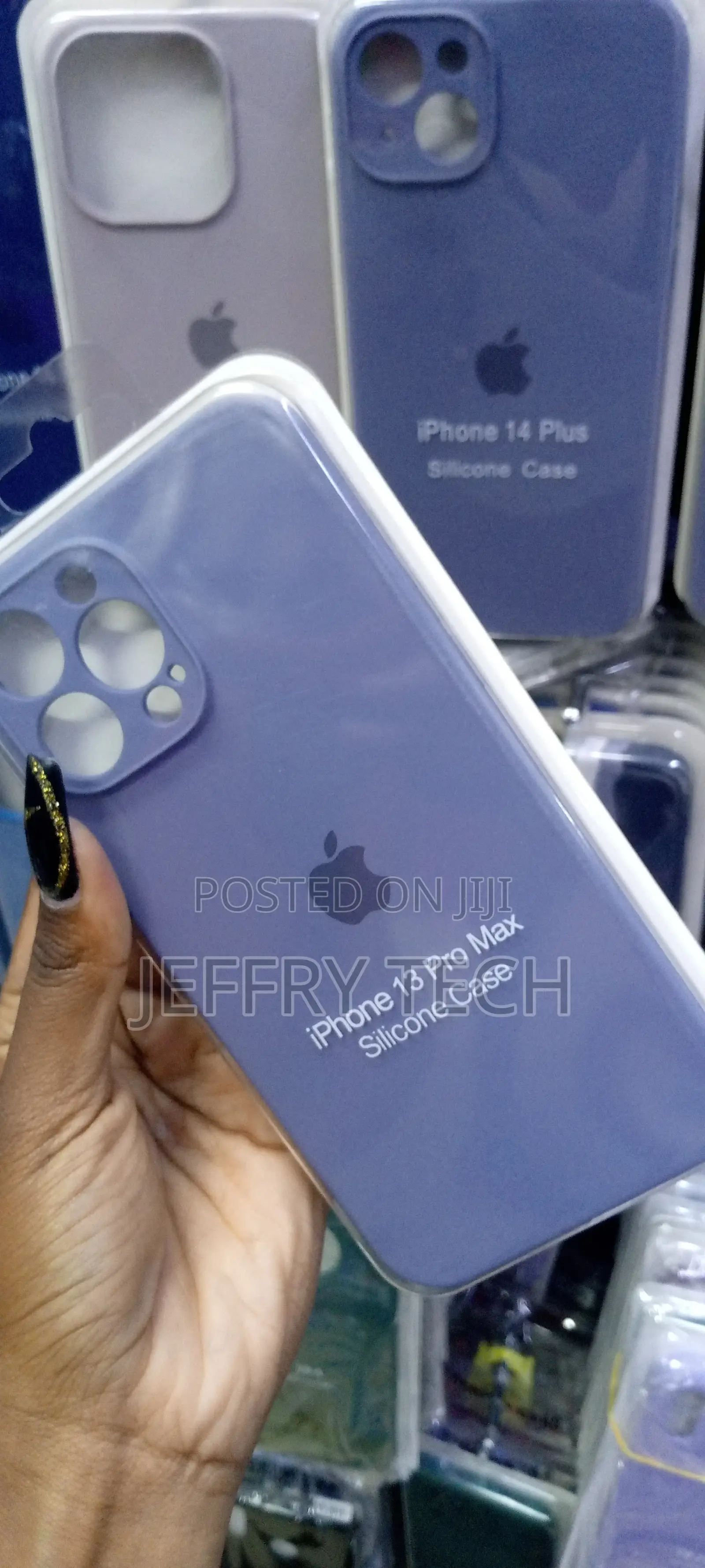 Icesword iPhone 13 Pro Max Silicone Case - Lavender