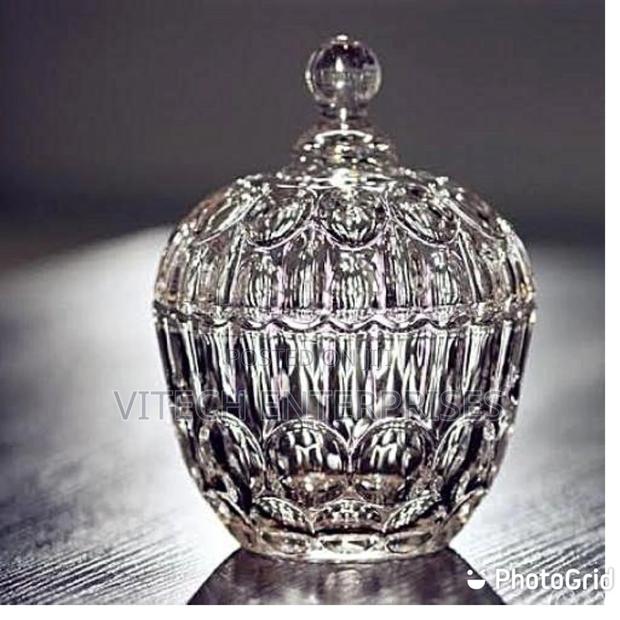 Glass Sugar Dish - main view