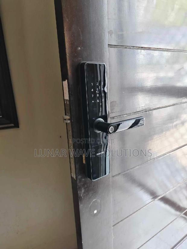 Smart Lock Swinging Doors - main view