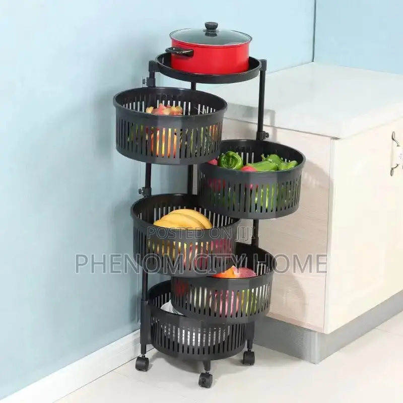 4 Tier Vegetable Corner Rack