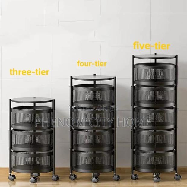 4 Tier Vegetable Corner Rack - thumbnail 2