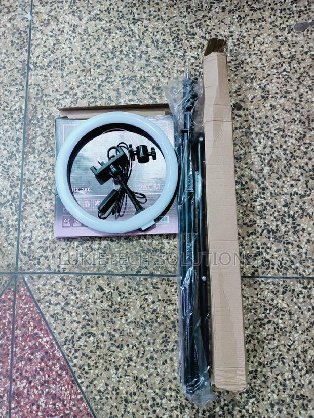 Good Quality Ten Inches Ringlight and Tripod Stand - main view