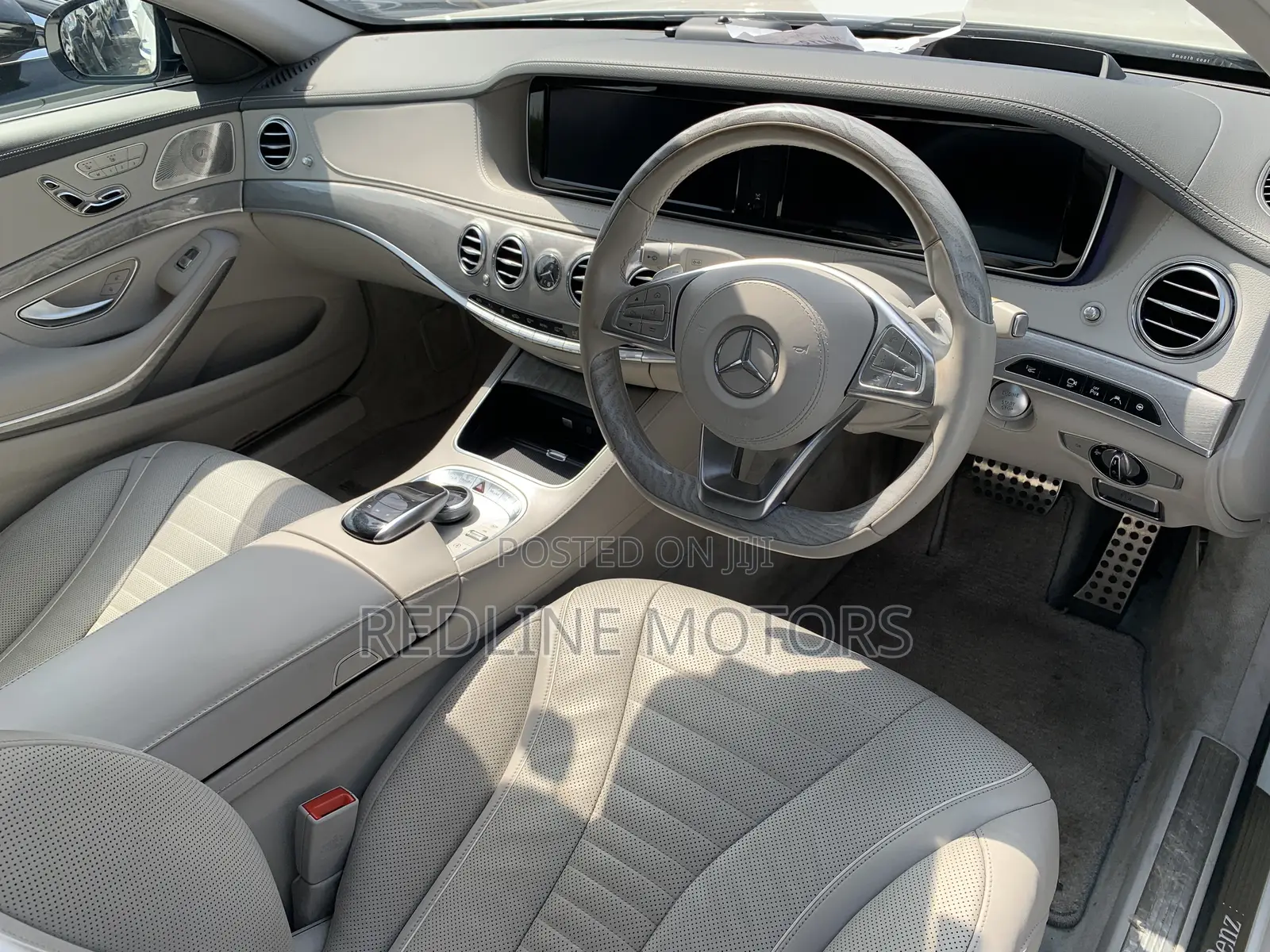 Mercedes-Benz S-Class S 500 4MATIC (W222) 2017 White