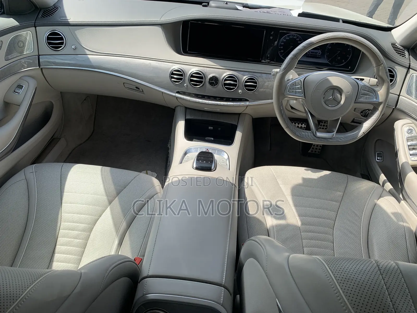 Mercedes-Benz S-Class S 500 4MATIC (W222) 2017 White