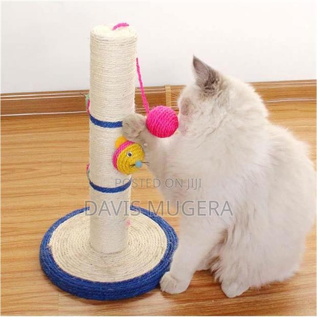 Sisal Cat Tree Scratch Toy - main view