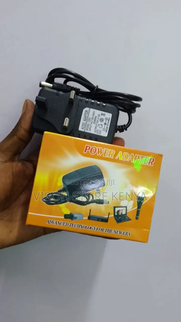 Adapter 12V 2A Power Adapter 12 Volts Adapter