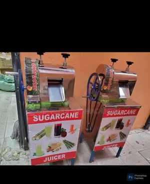 Heavy Duty Sugarcane Machine With 2hp Motor Low Speed