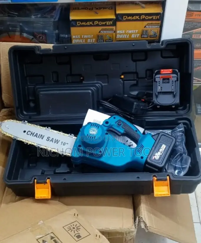 128v Meakida 10" Cordless Chainsaw