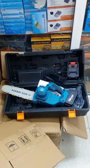 Powerful 128v Meakida 10" Cordless Chainsaw