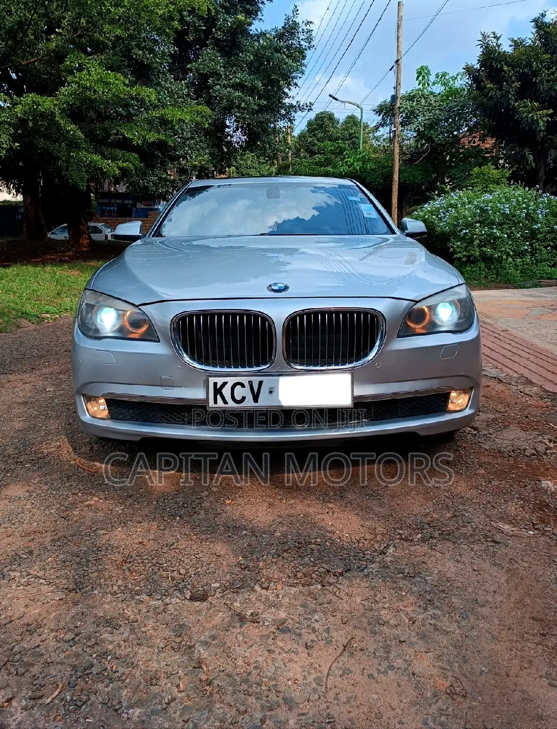 BMW 7 Series 2012 Silver