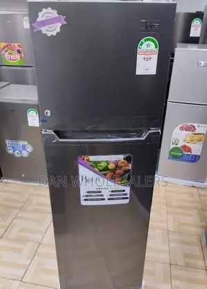 Roch Double Door Refrigerator - 168 Litres SILVER