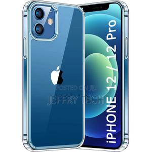 Clear Back Case Cover for iPhone 12/12 PRO | Shockproof Desi - thumbnail 2