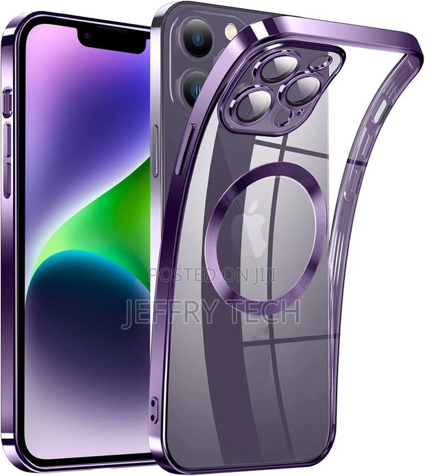 Electroplating Transparent Case for iPhone 14 Pro Max Case 6 - thumbnail 2