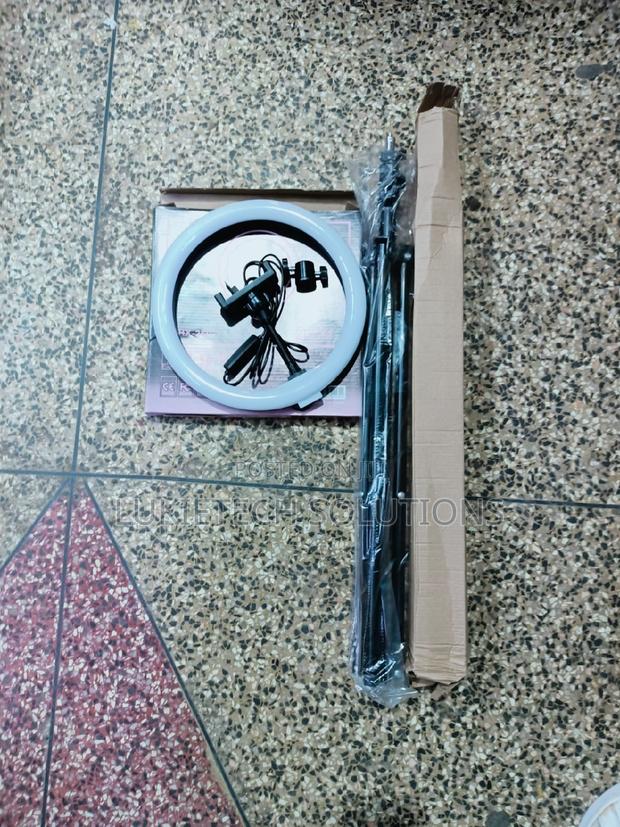 10" Ringlight,2.1 Tripod Stand, Dimmable Lights, Three Mode - thumbnail 3