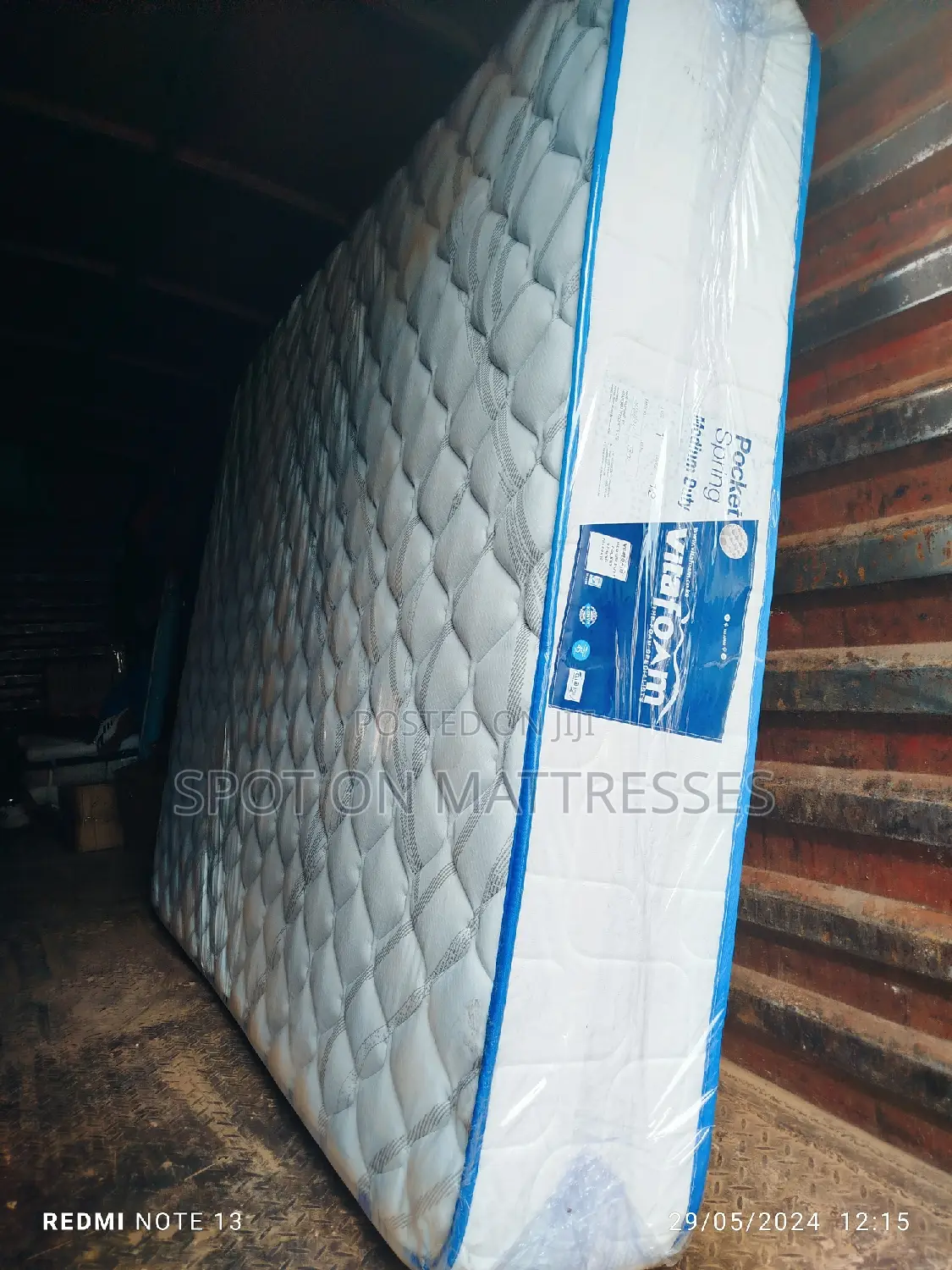 5by6 10inch Pocket Spring Mattresses + Free Delivery.