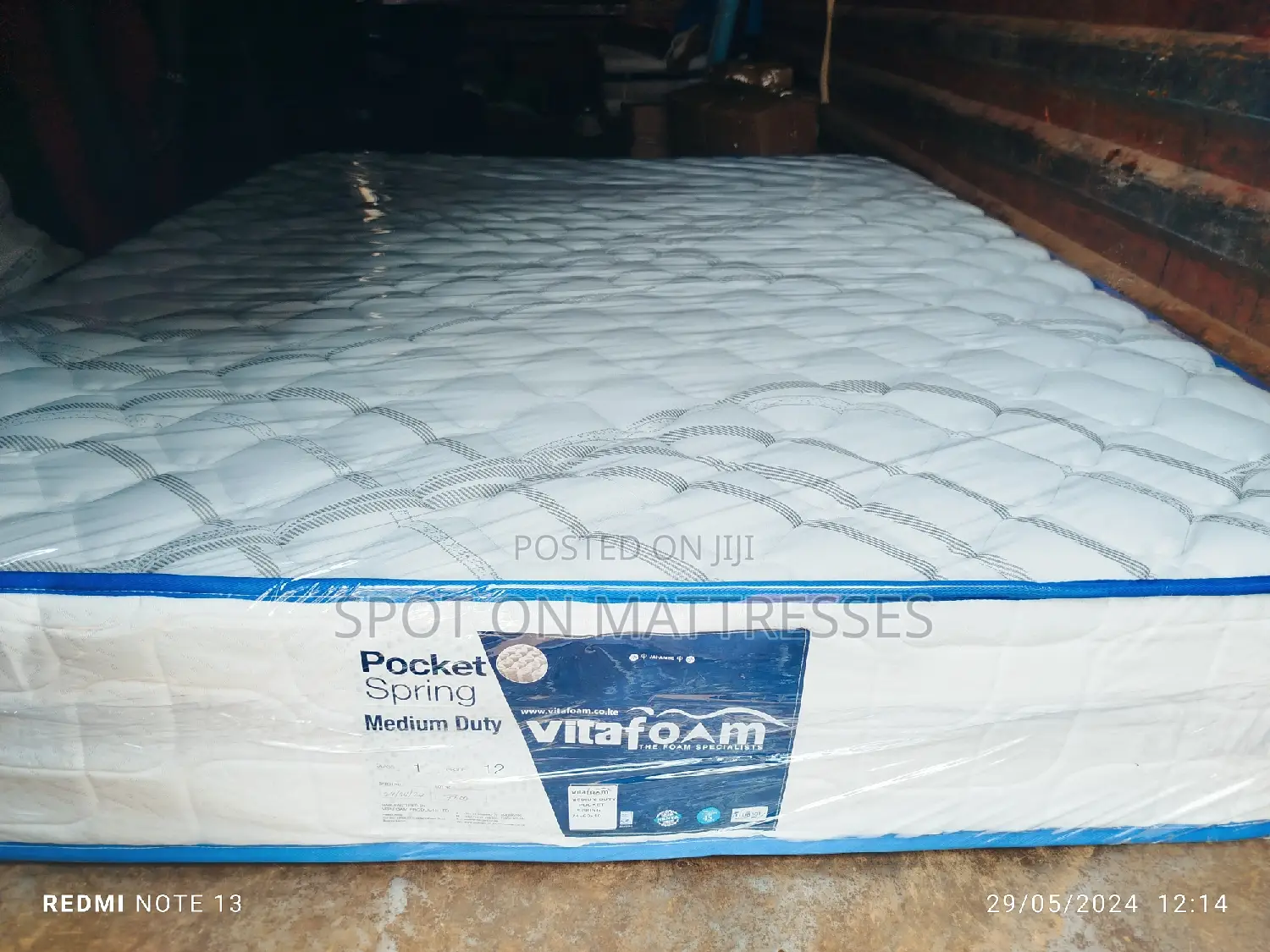 5by6 10inch Pocket Spring Mattresses + Free Delivery.