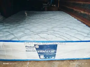 5by6 10inch Pocket Spring Mattresses + Free Delivery.