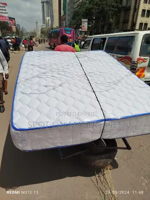 6by6 10inch Pocket Spring Mattresses + Free Delivery.