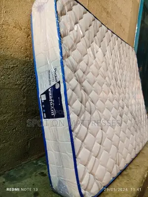 6by6 10inch Pocket Spring Mattresses + Free Delivery.