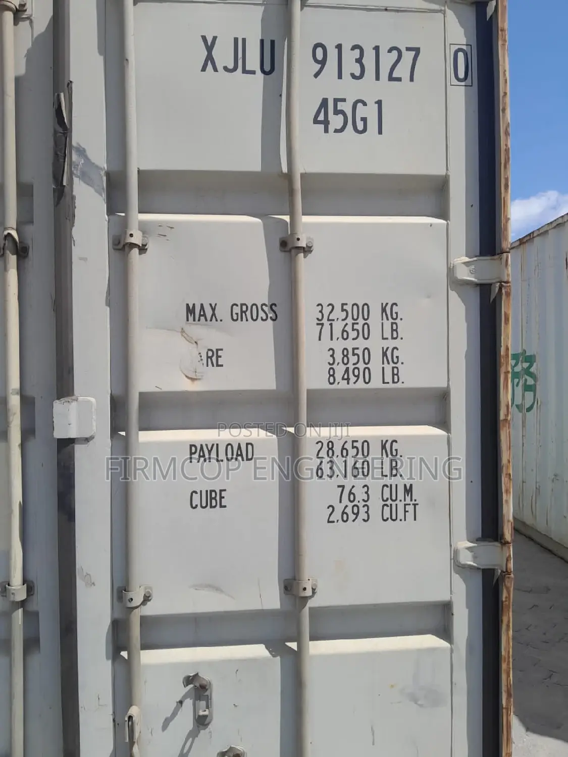 40ft Containers Mali Safi