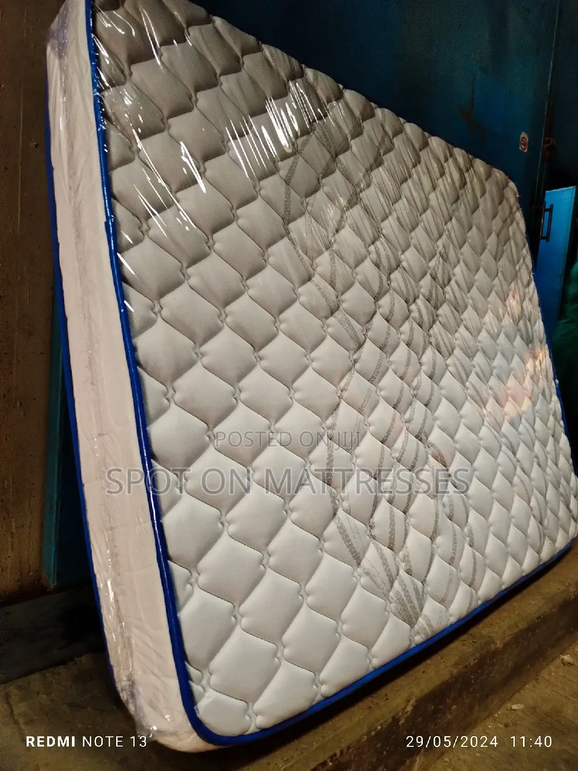 6by6 10inches Pocket Spring Mattresses (7years Warranty) + Delivery