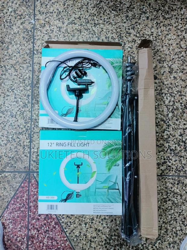 12 Inches Ringlight With a Tripod Stand .2.1 Meters - main view