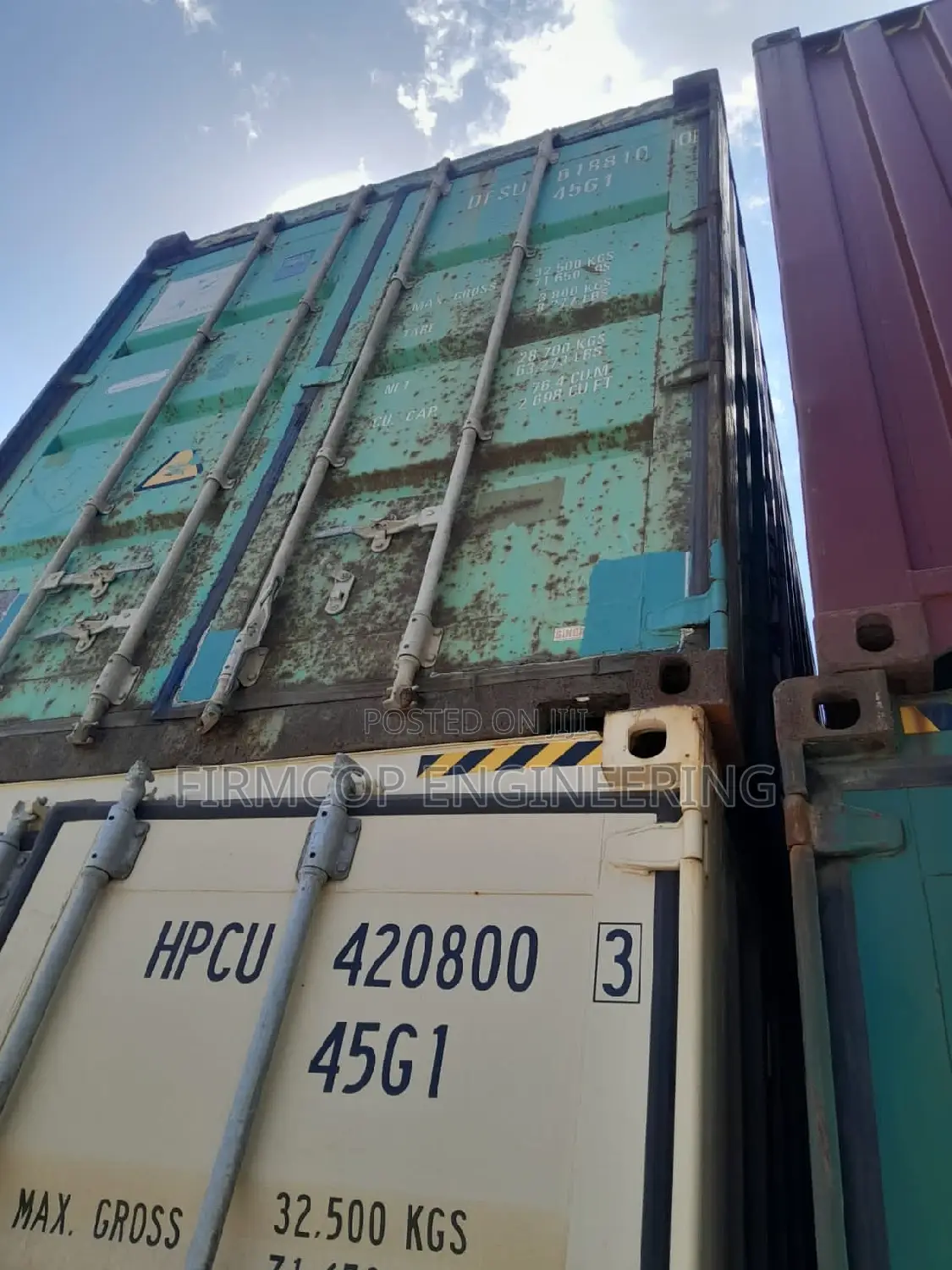 Containers for Sale.
