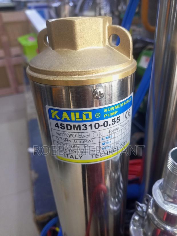 Submersible Water Pump 0.7hp