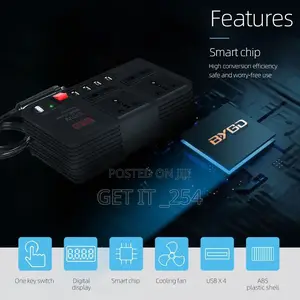 *300W Power Inverter DC 12V To AC 220V Car Power Inventor