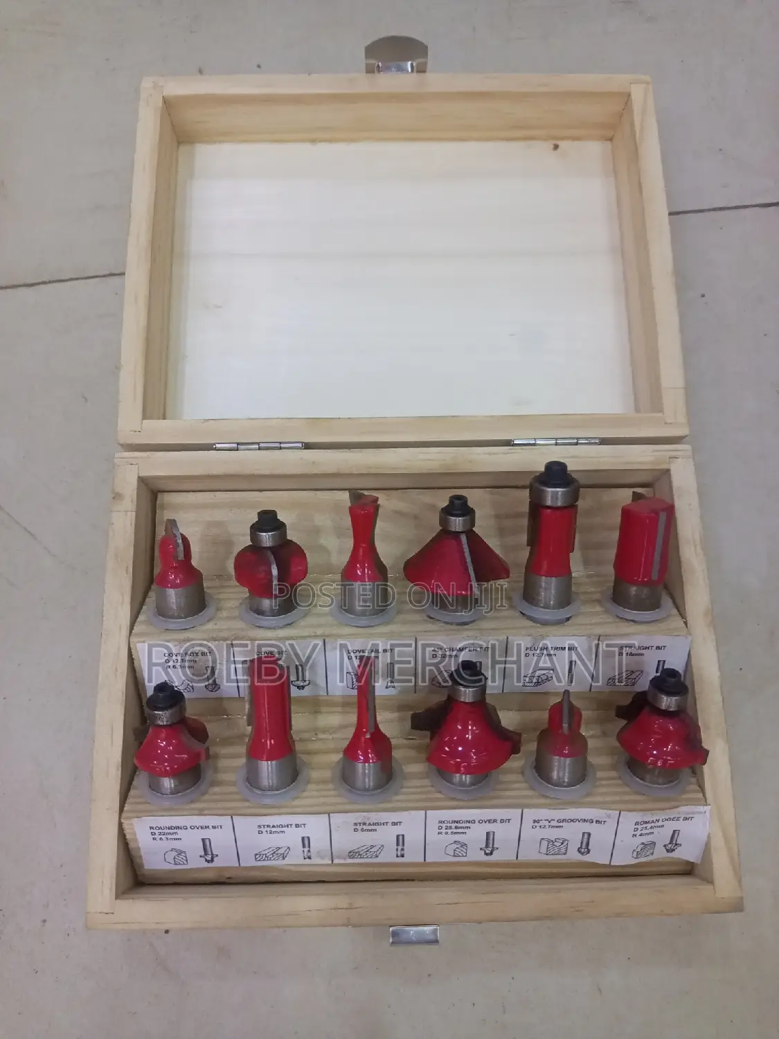 New Router Bits Set 12pcs