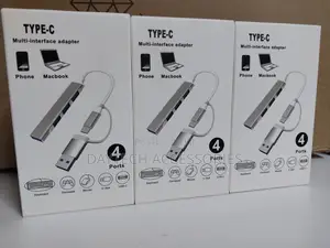 Usb C Hub 4 Ports Mini.