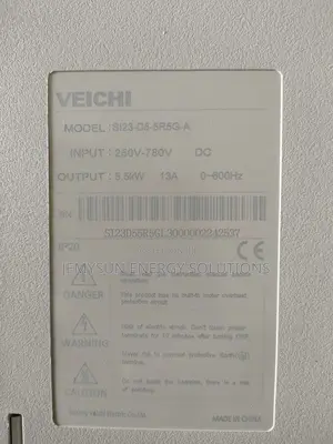 5.5kw Veichi Hybrid Solar Water Pumping Inverters