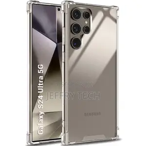 Crystal Clear Back Cover Case for Samsung Galaxy S24 Ultra 5