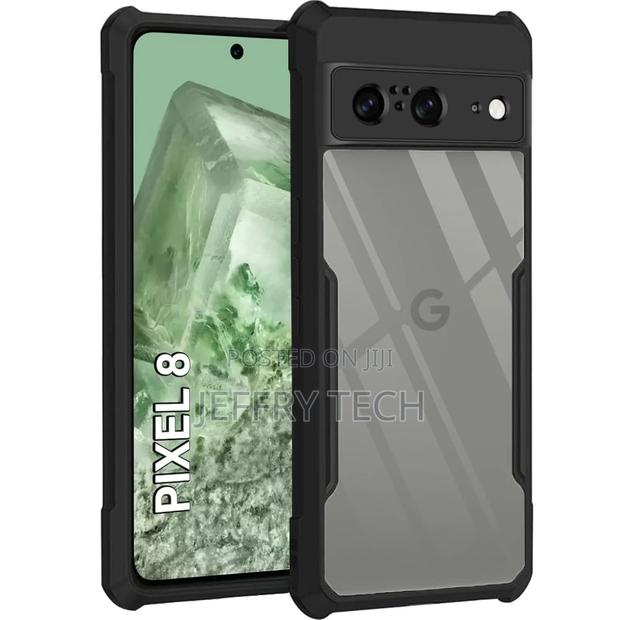 Shockproof Crystal Clear Back Cover Case for Google Pixel 8