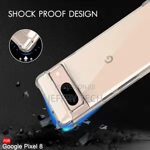 Clear Back Cover Case for Google Pixel 8 | Shock Proof Desig