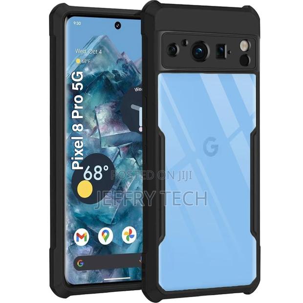 Shockproof Crystal Clear Back Cover for Google Pixel 8 Pro | - main view