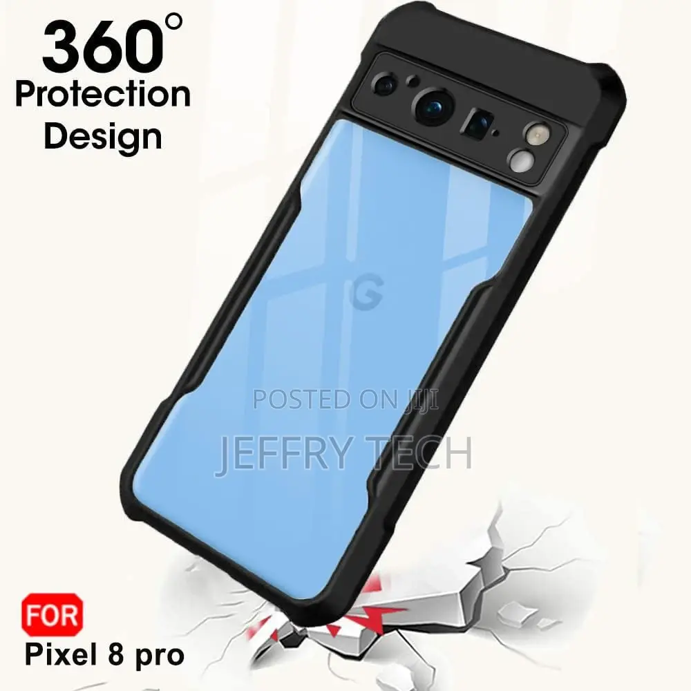 Shockproof Crystal Clear Back Cover for Google Pixel 8 Pro |