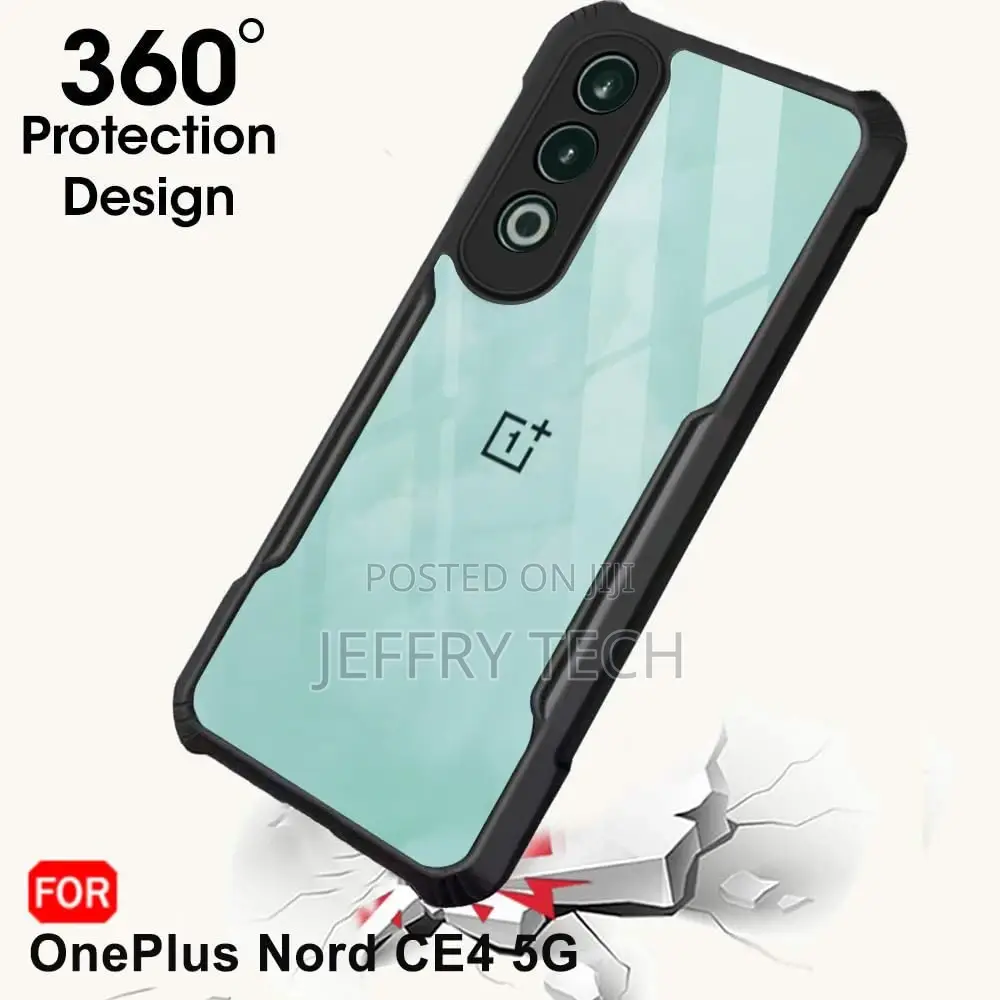 Crystal Clear Back Cover Case for Oneplus Nord CE 4 5G |