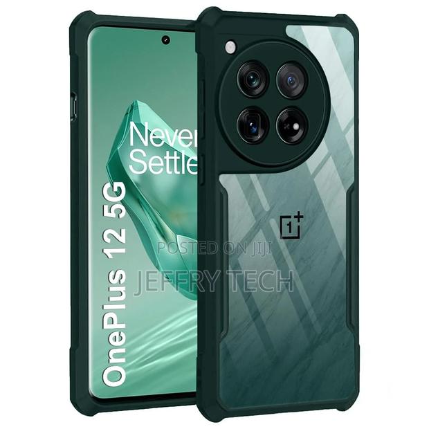 Shockproof Crystal Clear Back Cover Case for Oneplus 12 5G | - main view