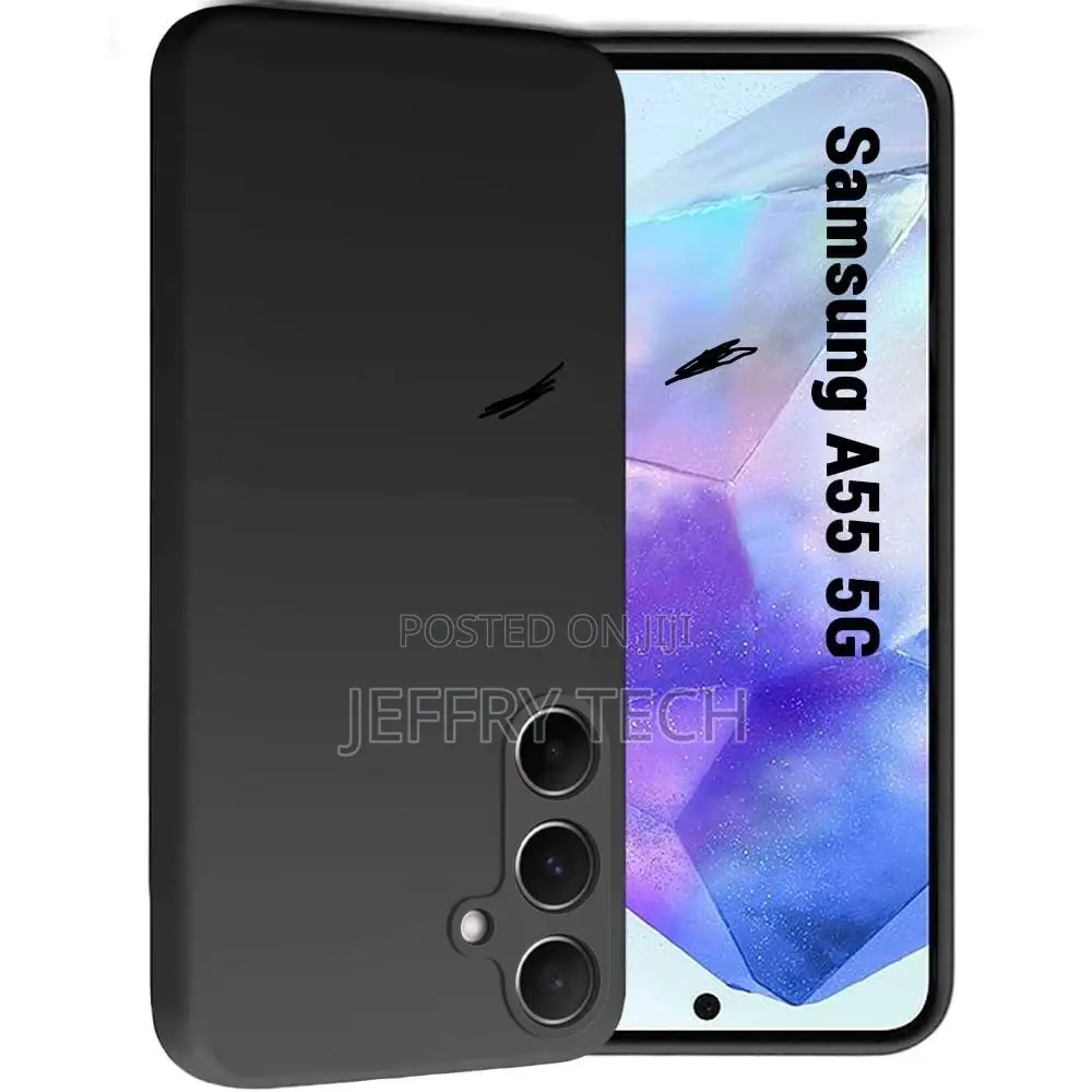 Liquid Silicone Back Cover Case for Samsung Galaxy A55 5G |