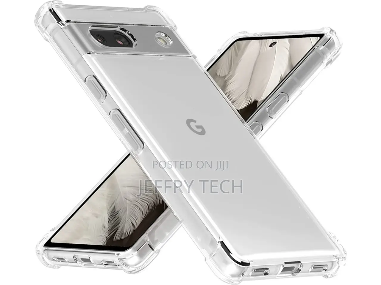 Google Pixel 7a Case Crystal Clear Case Bumper Transparent