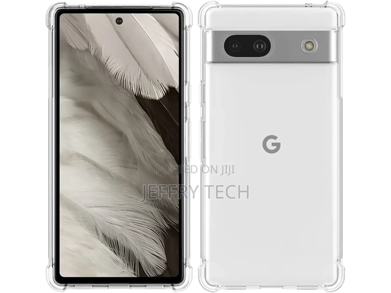 Google Pixel 7a Case Crystal Clear Case Bumper Transparent