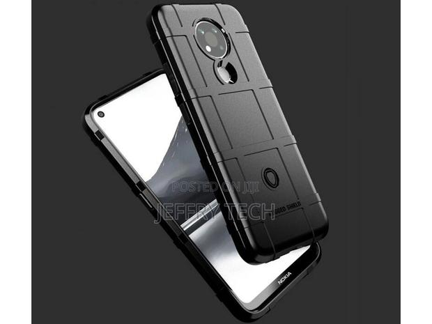 Nokia 3.4 Rugged Shield Anti-Shock Case Black - thumbnail 3