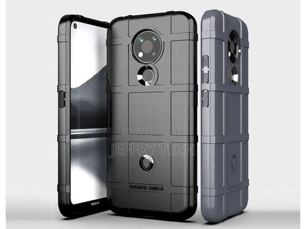 Nokia 3.4 Rugged Shield Anti-Shock Case Black - thumbnail 4