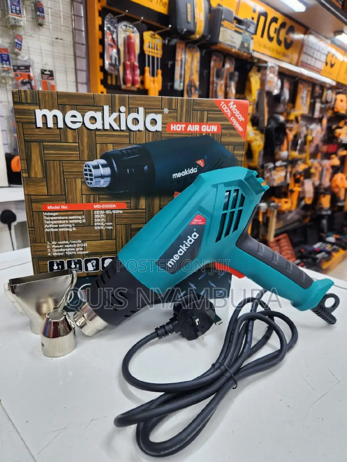 Heat Gun, Hot Air Gun 2000w