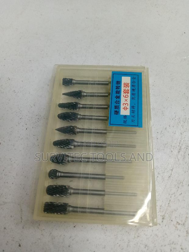 3mm Carbide Engraving Burrs - main view