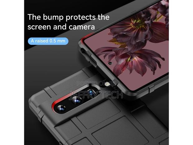 Google Pixel 7 Pro Rugged Shield Anti-Shock Case Black - thumbnail 2