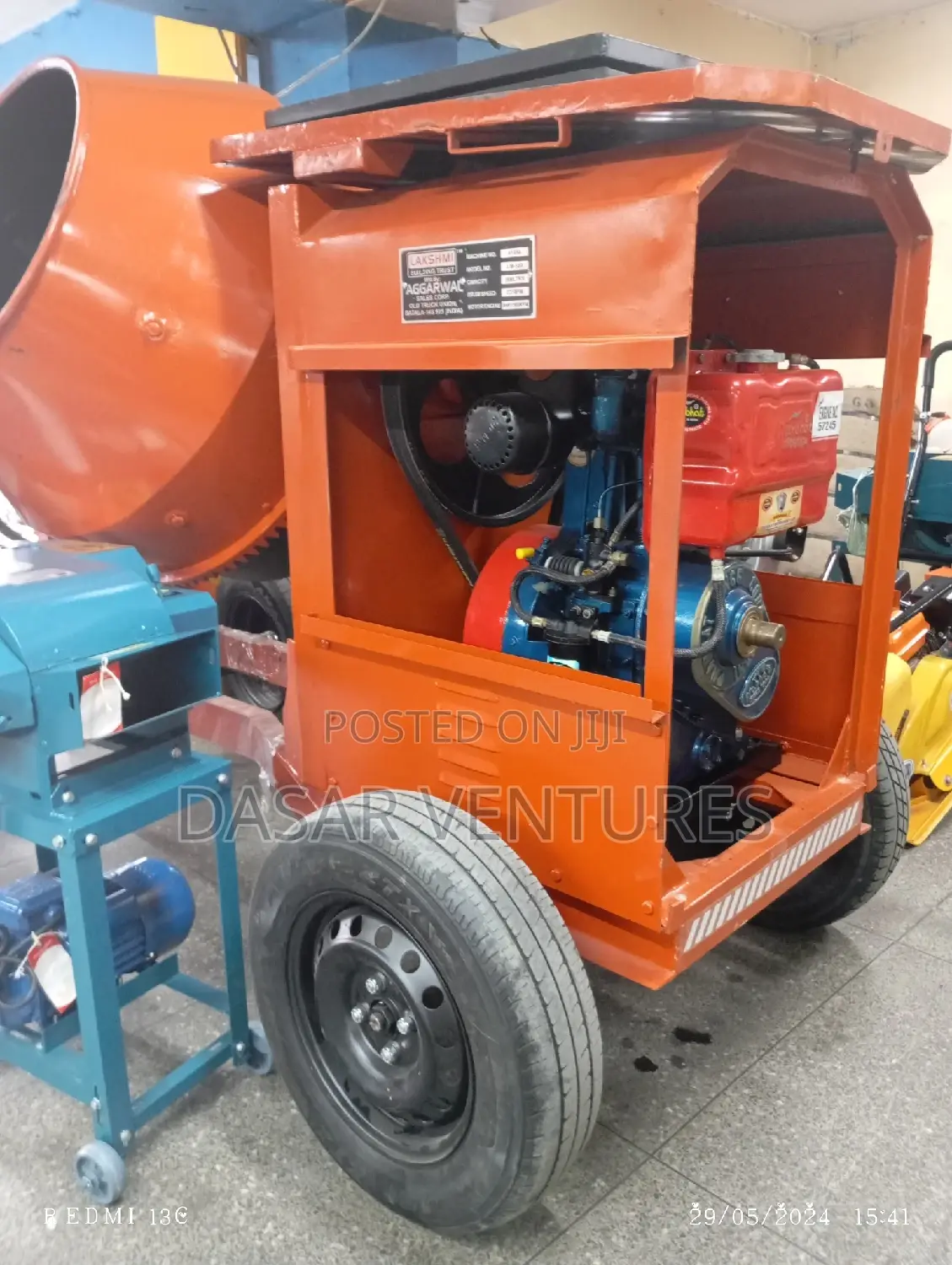 Indian Concrete Mixer 500l