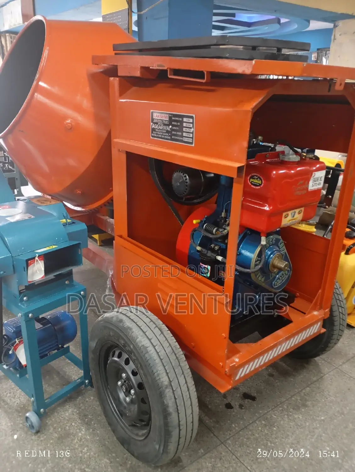 Indian Concrete Mixer 500l